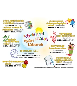 NYÁRI TÁBOROK 2021.