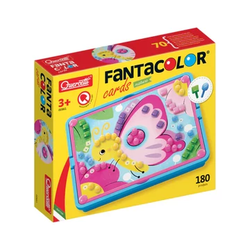 FantaColor kártyák-készségfejlesztő pötyi játék-Quercetti