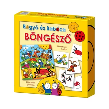 BOGYÓ ÉS BABÓCA BÖNGÉSZŐ-társasjáték-Keller&Mayer