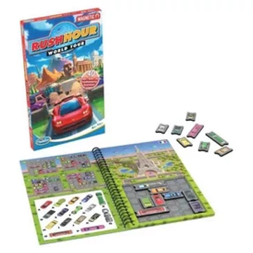 Thinkfun: Rush Hour mágneses útijáték-logikai játék