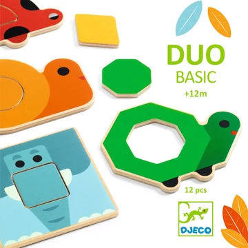 Képkirakó - Kettős készségfejlesztő játék - DuoBasic-Djeco