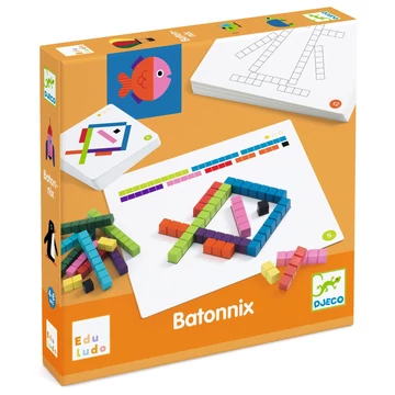 Fejlesztő játék - Mérőrúd-hálózat - Eduludo Batonnix-Djeco