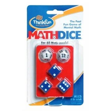 Math Dice egy kis matekocska társasjáték-ThinkFun