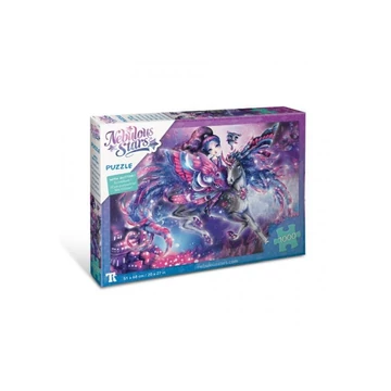 Csillogó puzzle (1000 darabos) 51 x 68 cm - Eclipsia & Horse-készségfejlesztő játék-Nebulous Stars