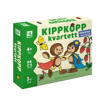 Kippkopp kvartett-kártyajáték-Pagony