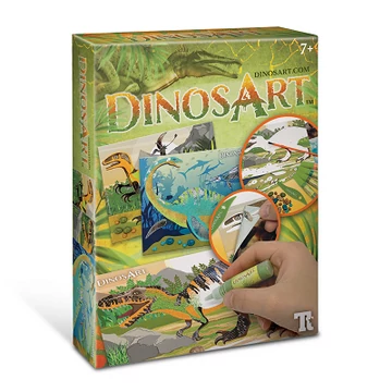 DINOS ART- DÍNÓS KÉPKÉSZÍTŐ-kreatív játék