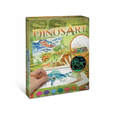 DINOS ART-  DÍNÓS VÍZFESTÉKES KÉPFESTŐ-kreatív játék