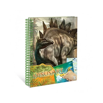 DINOS ART-DÍNÓS MATRICÁZZ SZÁM SZERINT-kreatív játék