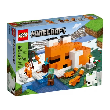 LEGO Minecraft™ A rókaházikó-építőjáték