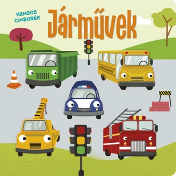 Hangos cimborák - Járművek-hangot adó könyv