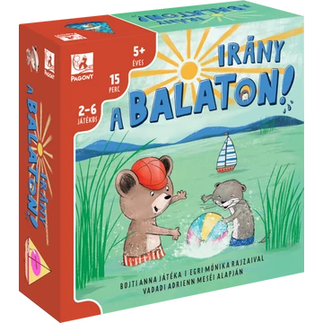 Irány a Balaton!-társasjáték-Pagony