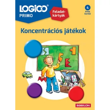 LOGICO Primo- Koncentrációs játékok-fejlesztő feladatkártyák