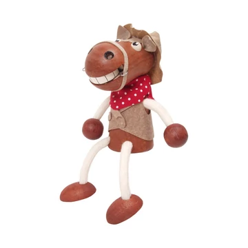 Rugós figura (ló-fiú)-szerepjáték-Fakopáncs