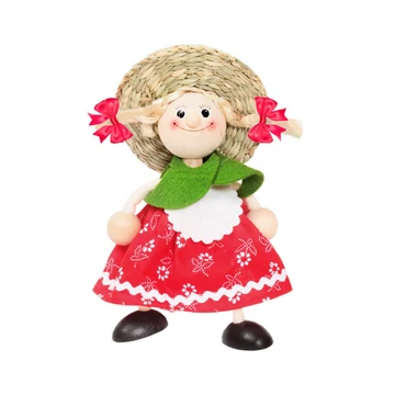 Rugós figura (magyar ruhás lány)-szerepjáték-Fakopáncs