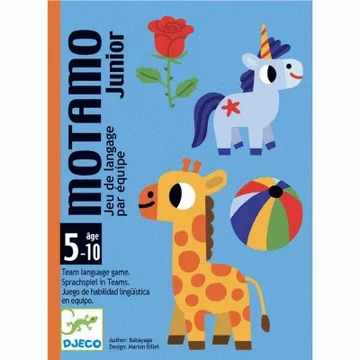 DJECO KÁRTYAJÁTÉK - PICI-MONDANDÓ - MOTAMO JUNIOR