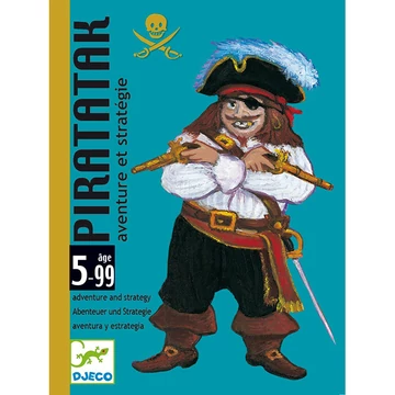 DJECO KÁRTYAJÁTÉK - KALÓZ CSATA - PIRATATAK