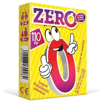 ZÉRO - A NULLA, AZ NEM SEMMI! KÁRTYAJÁTÉK