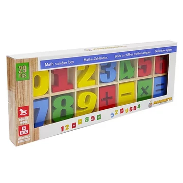 Színes számok matematikai alapműveletekhez-iskolaelőkészítő játék