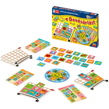 Játszva megismerjük a Bevásárlást-készségfejlesztő játék-Keller&Mayer