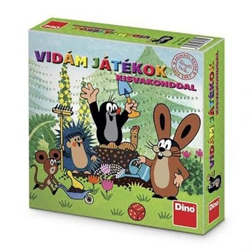 Társasjáték - Vidám játékok Kisvakonddal