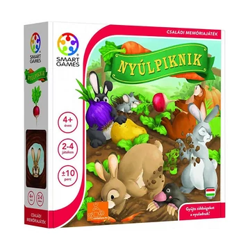 Nyúlpiknik - Logikai készséget fejlesztő társasjáték-Smart Games