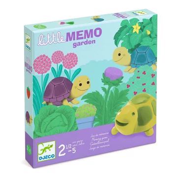 Társasjáték kicsiknek- Egy kis rejtegetés - Little Memo - Garden-Djeco