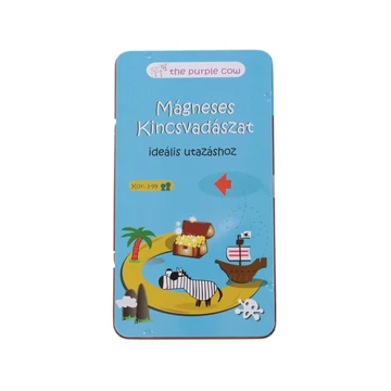 Kincsvadászat mágneses társasjáték utazáshoz