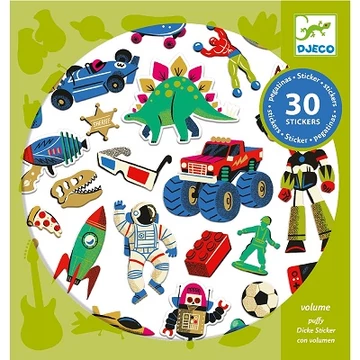 DJECO MATRICA RETRO TOYS-kreatív játék