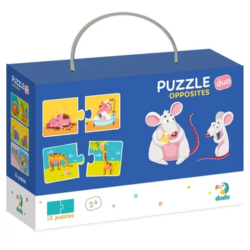DODO PUZZLE DUO - ELLENTÉTEK-készségfejlesztő játék