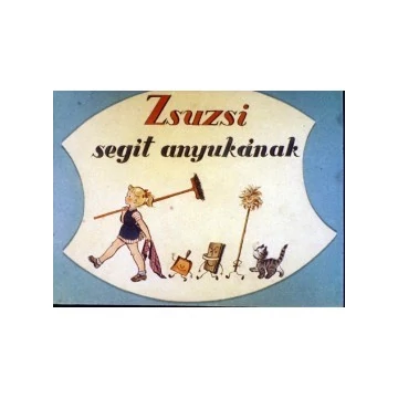Zsuzsi segít anyukának-diafilm