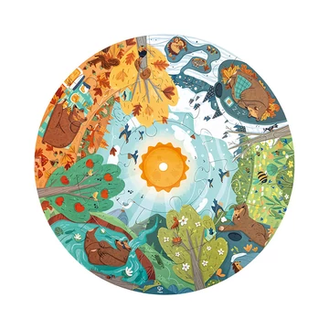 Hape Négy évszak puzzle-készségfejlesztő játék