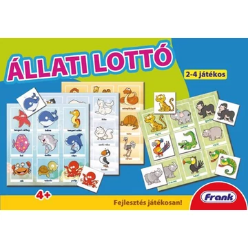 Állati lottó-készségfejlesztő játék-Frank