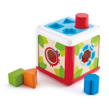 Hape Formadobó kocka - Készségfejlesztő játék kicsiknek
