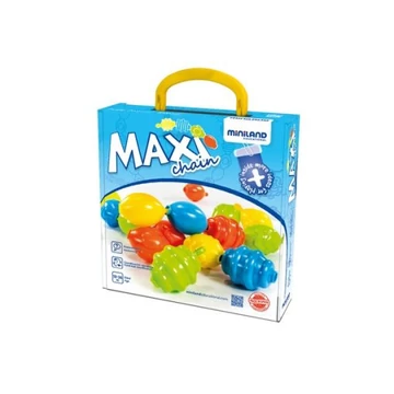 Maxichain pattintós gyöngyök, MINILAND-készségfejlesztő játék