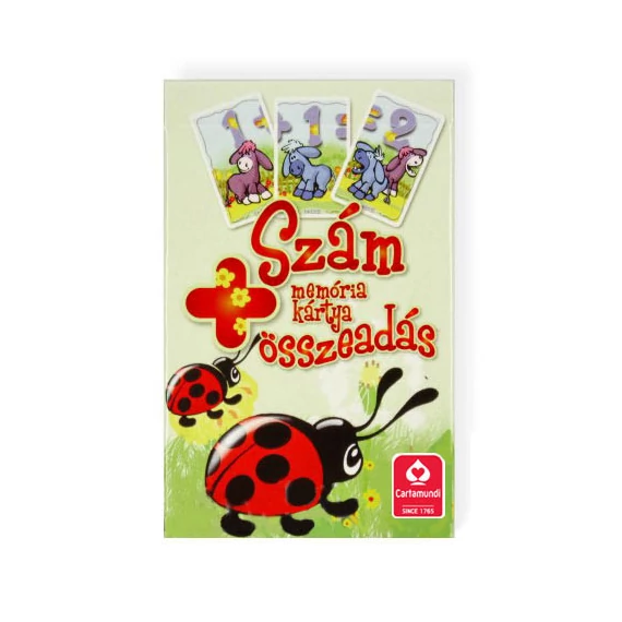 Összeadás oktató memória kártyajáték - Cartamundi