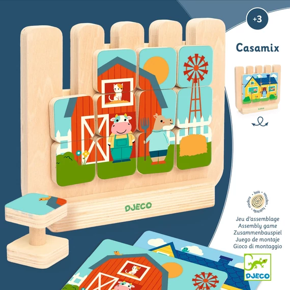 Djeco Felfedező játék - Rak-Lak - Casamix