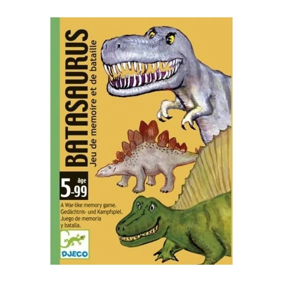 Batasaurus - Dínócsata - Kártyajáték-Djeco