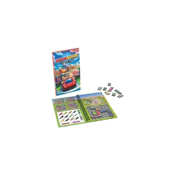 Thinkfun: Rush Hour mágneses útijáték-logikai játék