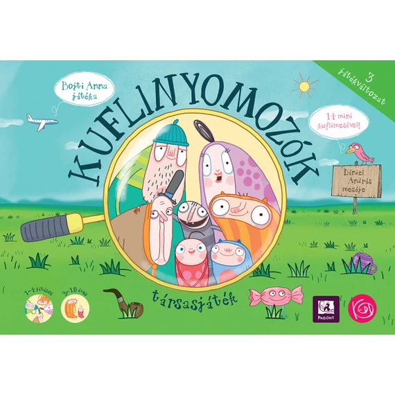 Kuflinyomozók-társasjáték-Pagony