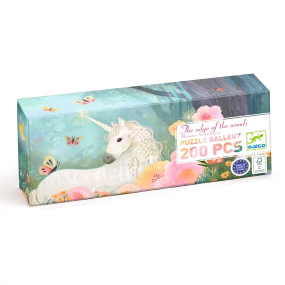 Djeco Művész puzzle - Erdő szélén, 200 db-os - The edge of the woods-készségfejlesztő játék