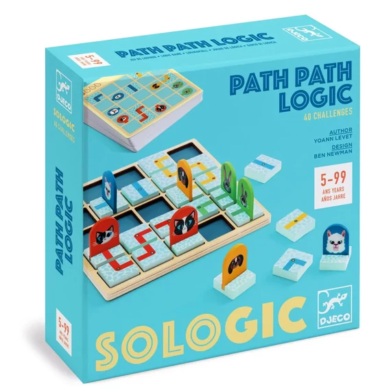 Logikai játék - Jellemző - Path Path Logic-Djeco