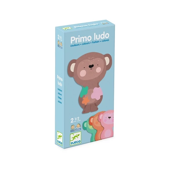 DJECO PRIMO LUDO - SZÍNEK - COLORS-készségfejlesztő játék
