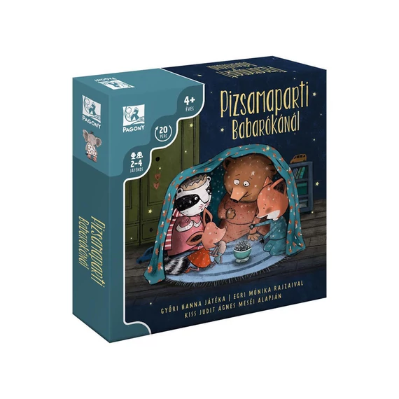 Pizsamaparti Babarókánál-társasjáték-Pagony