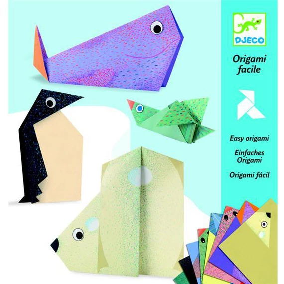 SARKI ÁLLATOK ORIGAMI-KREATÍV JÁTÉK-DJECO
