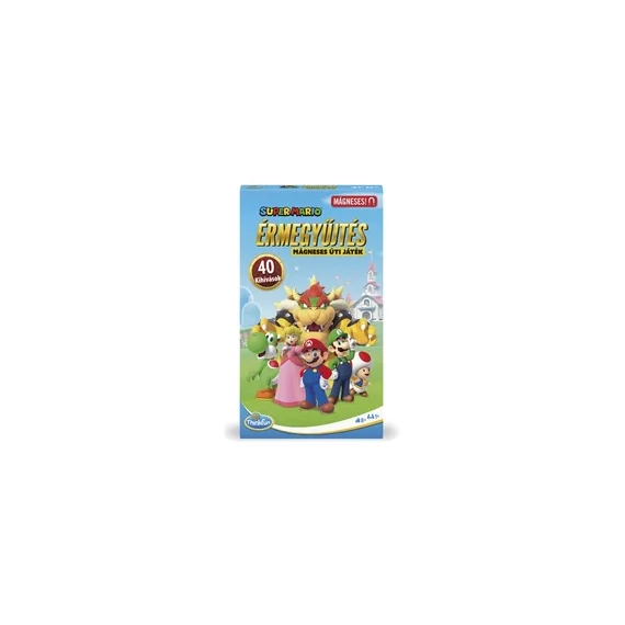 Super Mario - Érmegyűjtés, mágneses logikai útijáték