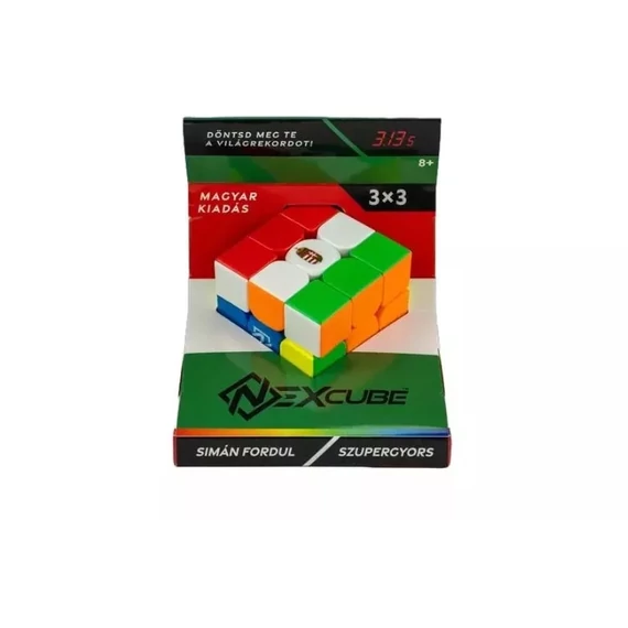 NEXcube 3x3 kocka, magyar zászló (rubik kocka)-logikai játék