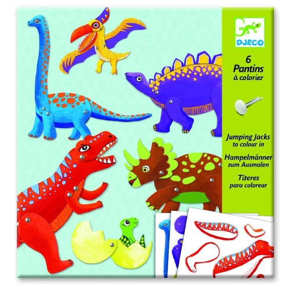 Képalkotás - Mozgatható Dinoszauruszok-Djeco