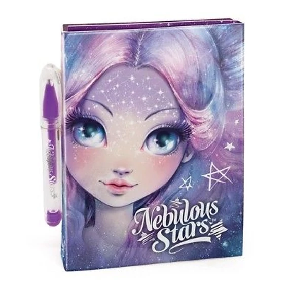 NEBULOUS STARS MINI JEGYZETFÜZET MATRICÁKKAL TOLLAL NEBULIA-kreatív játék