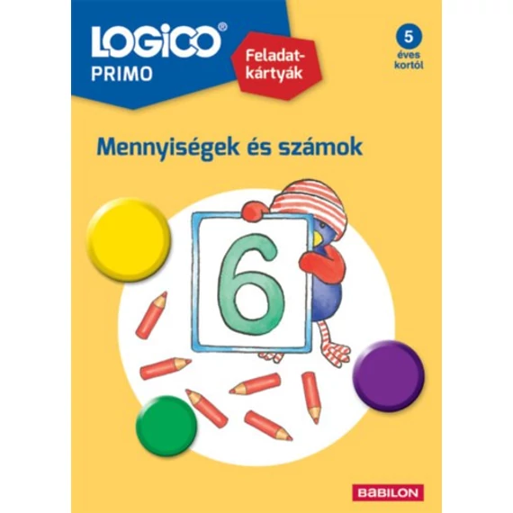 LOGICO Primo- Mennyiségek és számok-fejlesztő feladatkártyák