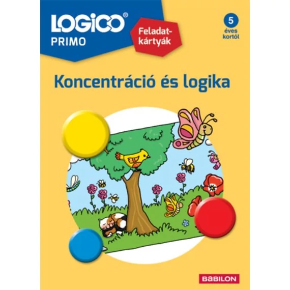 LOGICO Primo - Koncentráció és logika-fejlesztő feladatlapok